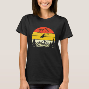 Camiseta Mergulho no Skydiva Extreme Sport Diver Voando