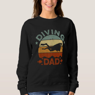 Camiseta Mergulho Pai Retro Merge Dive Apnoe Scuba