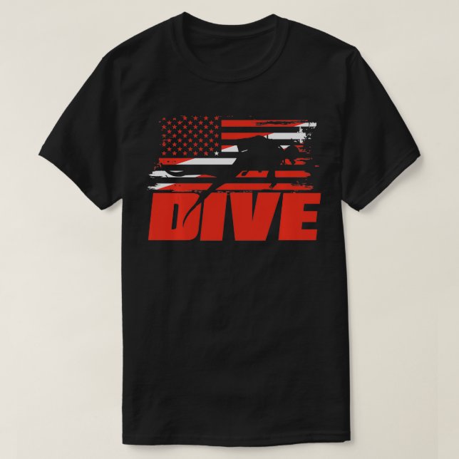 Camiseta Mergulho Scuba (Frente do Design)