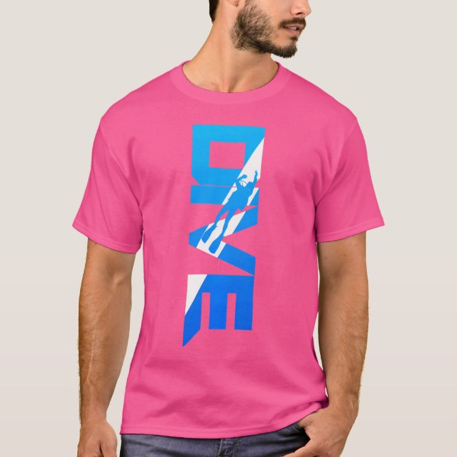 Camiseta Mergulho Scuba (Frente)