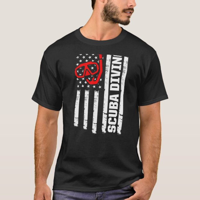 Camiseta Mergulho Scuba Diver 5 (Frente)