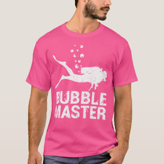 Camiseta Mergulho Scuba Diver Bubble Master Scuba