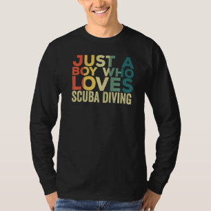 Camiseta Mergulho Scuba Diver de Roupa para Homens