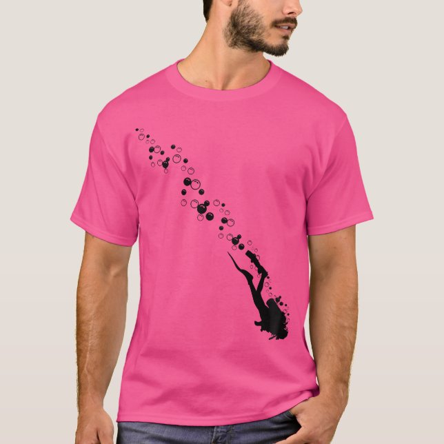 Camiseta Mergulho Scuba Diver Scuba (Frente)