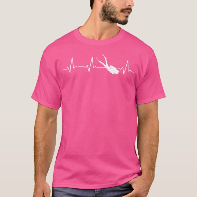 Camiseta Mergulho Scuba Mergulhando (Frente)