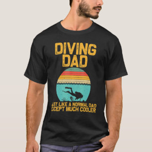 Camiseta Mergulho Scuba Para Pais De Vovô Submarino