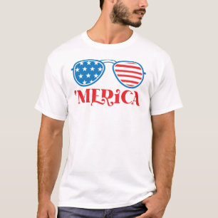 Camiseta "Merica - 4 de julho de Design-32042