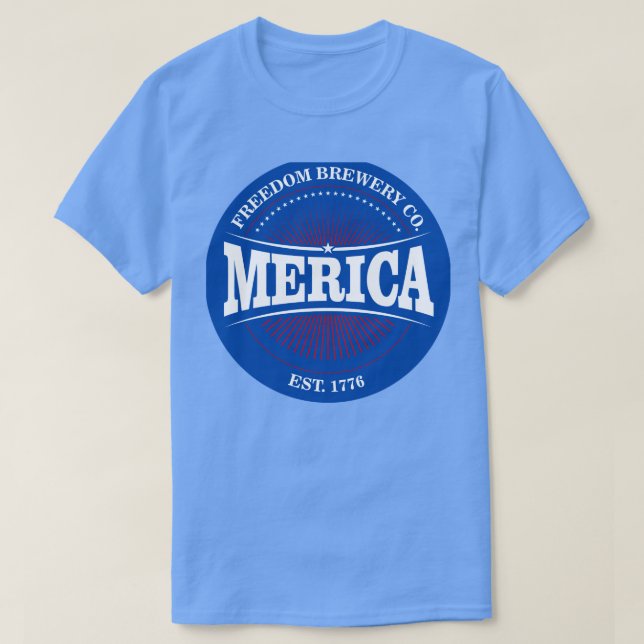 Camiseta Merica Beer Botton (Frente do Design)