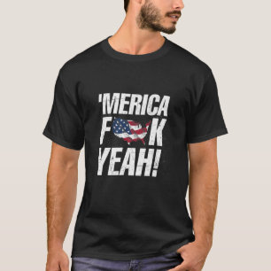 Camiseta Merica F Sim - Prêmio do Dia da Independência