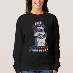 Camiseta Merica Frenchie Patriotic French Buldogue Dog 4th
