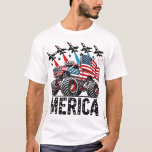 Camiseta Merica Monster Truck