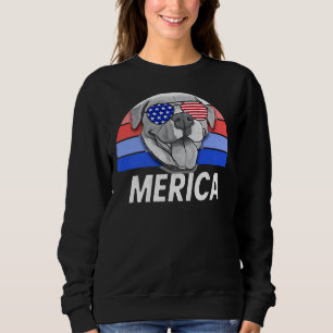 Camiseta Merica Pit Bull America Pitbull Dog Men Mulheres E