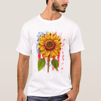 Camiseta Merica Sunflower American