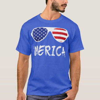 Camiseta Merica Sunvidles Patriótico Quarto de julho