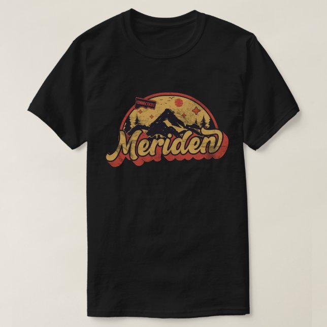 Camiseta Meriden, Connecticut (Frente do Design)