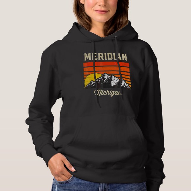 Camiseta Meridian Michigan Hometown Estado Usa (Frente)