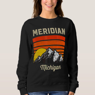 Camiseta Meridian Michigan Hometown Estado Usa