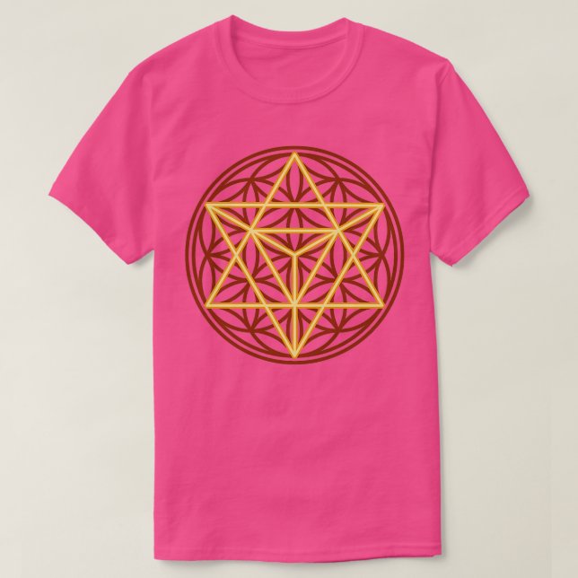 Camiseta Merkaba (Frente do Design)