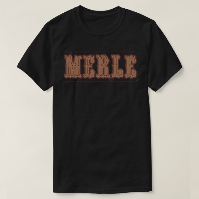 Camiseta Merle (Frente do Design)