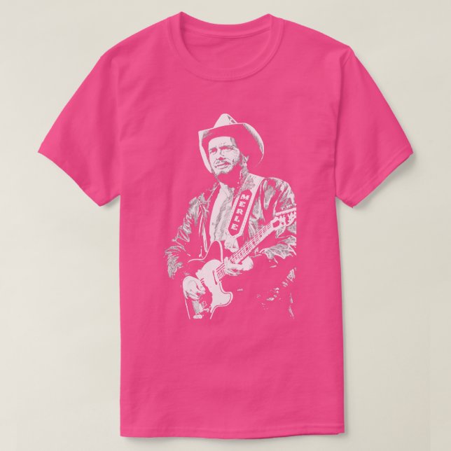 Camiseta Merle Haggard (Frente do Design)