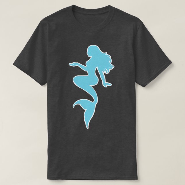 Camiseta Mermaid Blanc (Frente do Design)