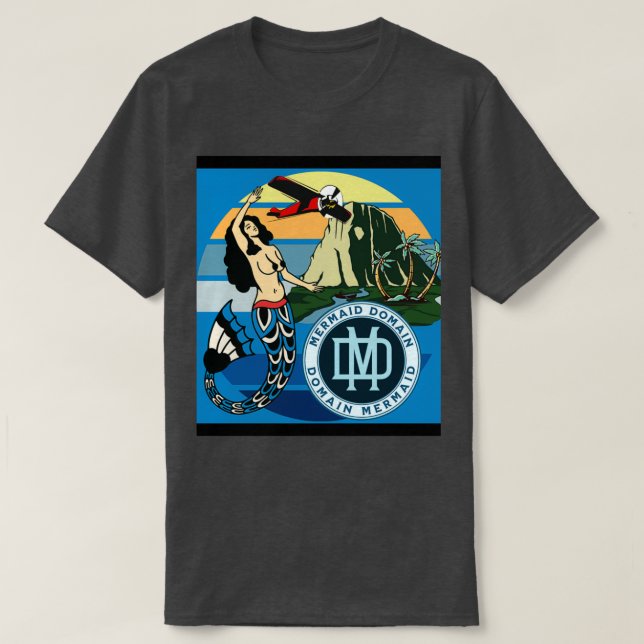 CAMISETA MERMAID DOMAIN MERMAID PARADIST (Frente do Design)