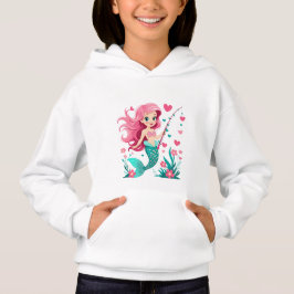 Camiseta Mermaid Fishing Fun – Kids’ Hoodie