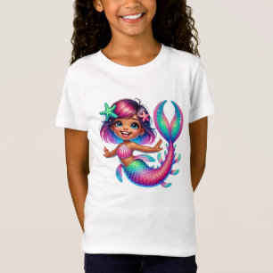 Camiseta Mermaid Girl T Shirt