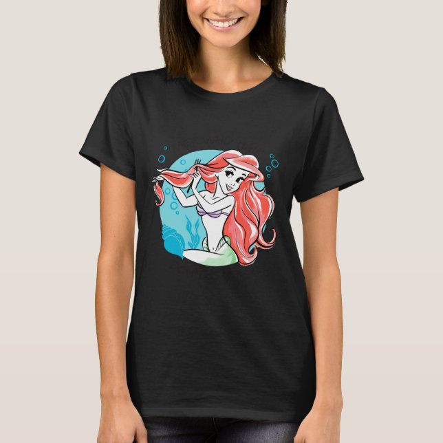 Camiseta Mermaid Hair Dont Care  (Frente)
