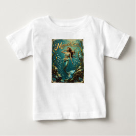Camiseta Mermaid Queen Underwater Todler Girl Ocean