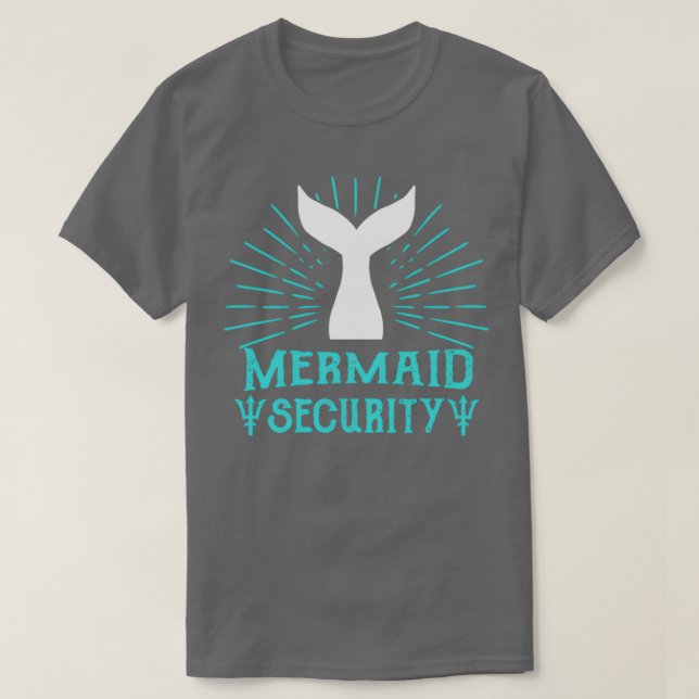 Camiseta mermaid segurança salva-vidas professor nadador me (Frente do Design)