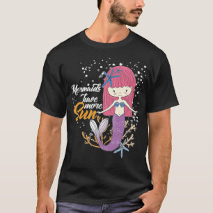 Camiseta Mermaid Squad de volta à escola, melhores amigas p
