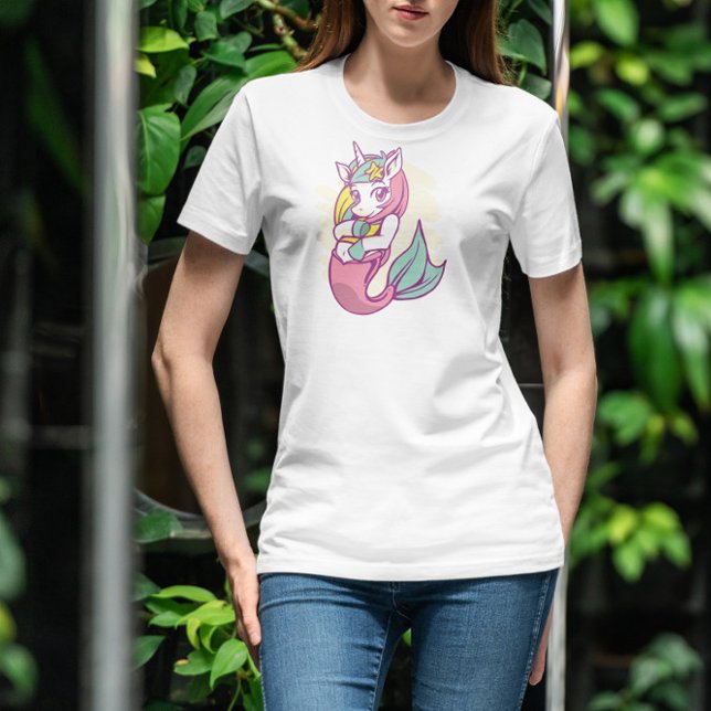 Camiseta Mermaid Unicorn (Criador carregado)