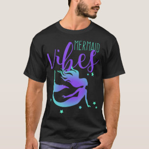 Camiseta Mermaid Vibes Mermaid Birthday Party _3