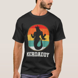 Camiseta Merman Mermaid Pai Fish Padre