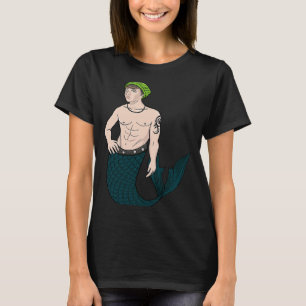 Camiseta Merman Tattooooon Majestésico Mermen Boy Sereia Sw