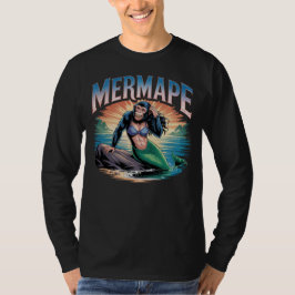 Camiseta Mermape Illustration Combo Creature Funny