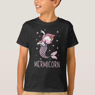 Camiseta Mermicorn Unicorn Mermaid Criatura Mítica
