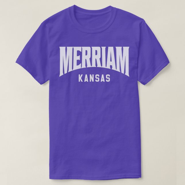 Camiseta Merriam Kansas (Frente do Design)