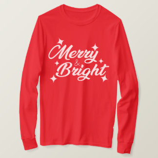 Camiseta Merry & Bright Sweater
