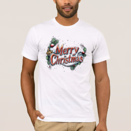 Camiseta merry chrismes Noel