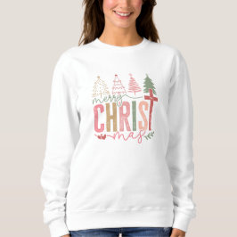 Camiseta Merry Christ Mas Sweatshirt