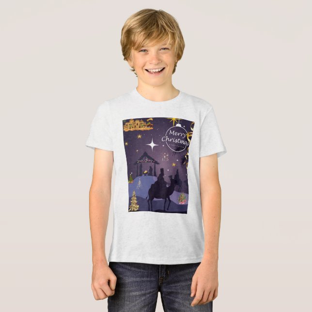 Camiseta Merry Christmas (Frente Completa)