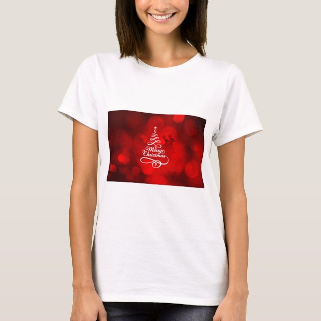 CAMISETA MERRY CHRISTMAS (Frente)
