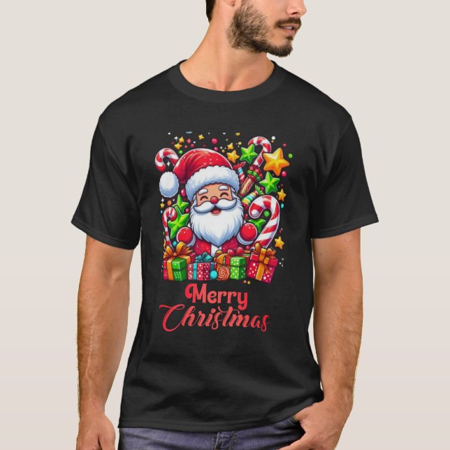 CAMISETA MERRY CHRISTMAS (Frente)