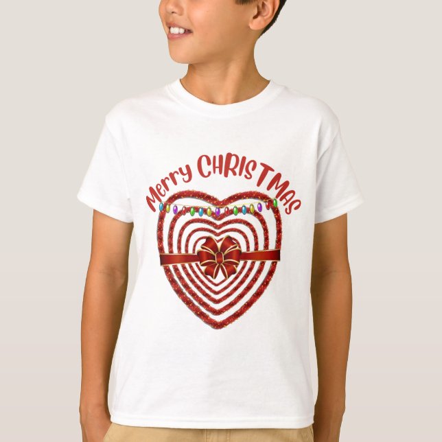 CAMISETA MERRY CHRISTMAS (Frente)