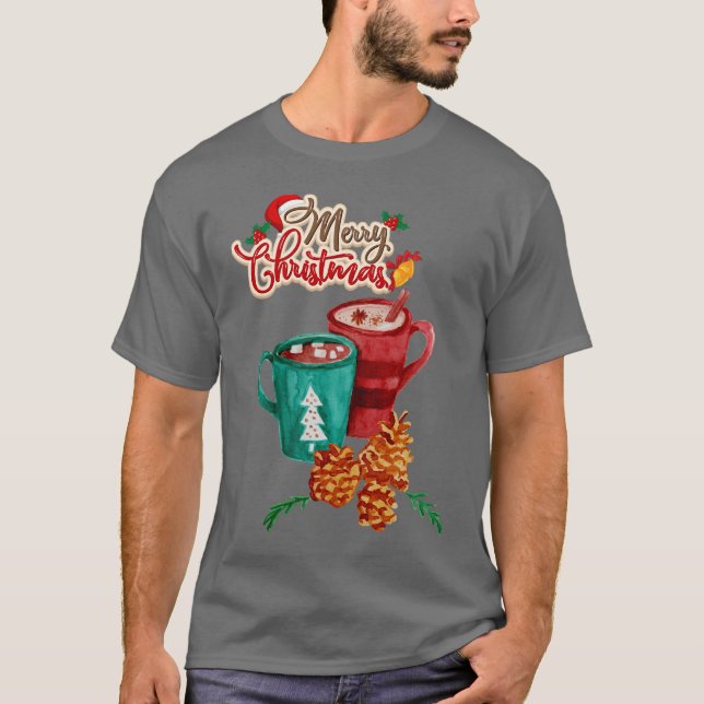 Camiseta merry christmas (Frente)