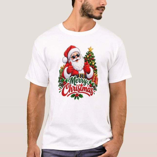 Camiseta Merry Christmas (Frente)
