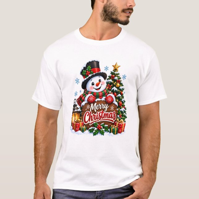 Camiseta Merry Christmas (Frente)