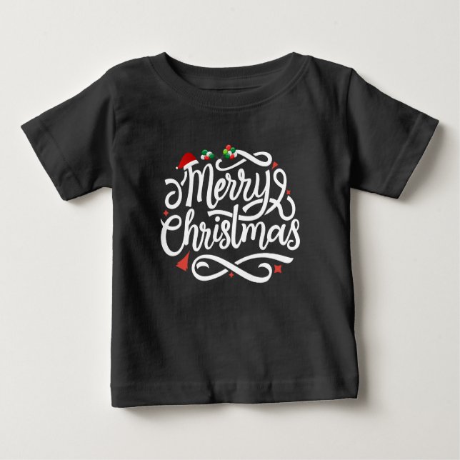 Camiseta Merry Christmas-61039 (Frente)